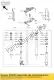 Garde, fourche, lh, ébène klx125daf Kawasaki 5502005736C