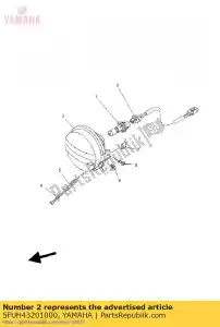 Yamaha 5FUH43201000 zestaw soczewek - Dół