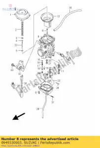 suzuki 0949330003 strumie?, powietrze - Dół
