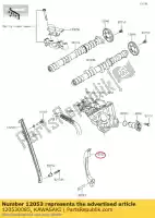 120530085, Kawasaki, corrente-guia, rr zx600p7f kawasaki  zx 600 636 2007 2008 2009 2010 2011 2012 2013 2014 2015 2016 2017 2018 2019 2021, Novo