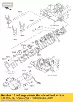 131450041, Kawasaki, tambour de changement de came vn1700c9f kawasaki vn vulcan 1700 2009 2010 2011 2012 2013 2014 2015 2016, Nouveau