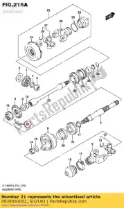 Suzuki 0939050002 anillo c - Lado inferior