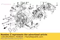 12010KZR603, Honda, head assy., cylinder honda ww125ex2 ww125 125 , New