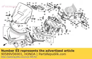 honda 90589VD6901 podk?adka oporowa 8,6x13x0,6 - Dół