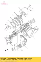 verbinding, carburateur van Yamaha, met onderdeel nummer 1C3135650000, bestel je hier online: