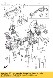 suzuki 3715510G01 ?aluzja, sterowanie - Dół