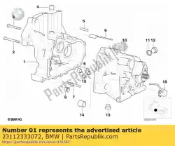 Here you can order the housing cover schwarz from BMW, with part number 23112333072: