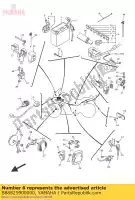 B88825900000, Yamaha, kabelboom assy yamaha fjr 1300 2016, Nieuw