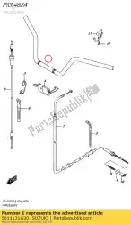 Here you can order the handlebar from Suzuki, with part number 5611131G20: