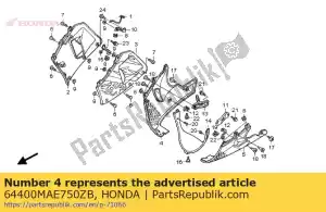 Honda 64400MAE750ZB imposta illust * tipo5 * - Il fondo