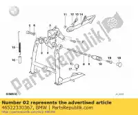 46522330367, BMW, spacer links - 2,5 bmw  850 1100 1150 1994 1995 1996 1997 1998 1999 2000 2001 2002 2003 2004 2005 2006, Nieuw