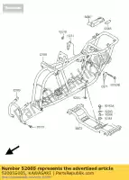 52005S005, Kawasaki, valutare kawasaki kfx50 kfx400 50 400 , Nuovo