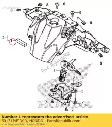 Aquí puede pedir mat, l. Suspensión del motor de Honda , con el número de pieza 50131MFJD00:
