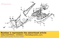 Here you can order the cover, under from Honda, with part number 50621GFM901: