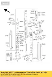 Tutaj możesz zamówić zespó? Kdx250-d1 od Kawasaki , z numerem części 920721268: