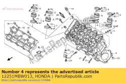 Tutaj możesz zamówić uszczelka g? Owicy cylindra od Honda , z numerem części 12251MBW013: