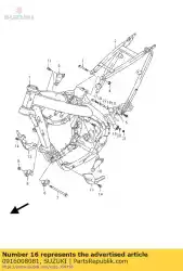 Ici, vous pouvez commander le machine à laver auprès de Suzuki , avec le numéro de pièce 0916008081: