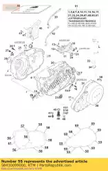 Aquí puede pedir juego de juntas lc4-e de KTM , con el número de pieza 58430099000: