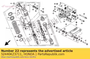 Honda 52440KZ3711 parafuso comp, plugue - Lado inferior
