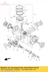 Aqui você pode pedir o pistão (std) em Yamaha , com o número da peça 33D116310000: