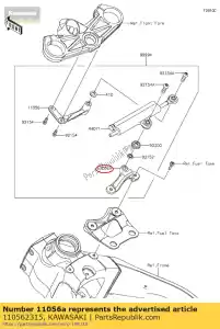 kawasaki 110562315 support zx636edf - La partie au fond