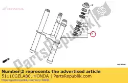 Tutaj możesz zamówić brak opisu w tej chwili od Honda , z numerem części 51110GELA80: