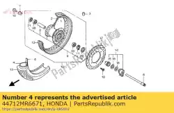 Tutaj możesz zamówić d? Tka, opona (dunlop) od Honda , z numerem części 44712MR6671: