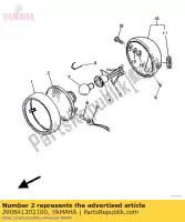 290841202100, Yamaha, lens assy yamaha ty tys 250, Nieuw