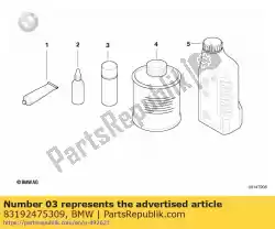 Qui puoi ordinare spray rinfrescante - 400ml (fino al 12/1996) da BMW , con numero parte 83192475309: