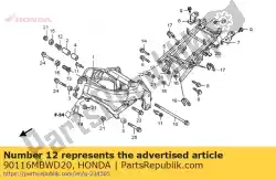 Here you can order the collar, engine mount adjusting from Honda, with part number 90116MBWD20: