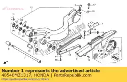 Aqui você pode pedir o corrente, unidade (rk excel) (rk50h foz5120ljfz) em Honda , com o número da peça 40540MZ1317: