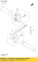 3740029F31, Suzuki, interruptor de montaje, mango, l suzuki  dr z 400 2007 2008 2009 2017 2018 2019, Nuevo