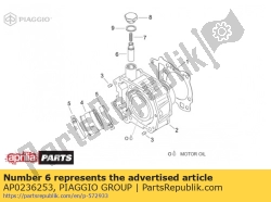 Aprilia AP0236253, Tendicatena assy., OEM: Aprilia AP0236253