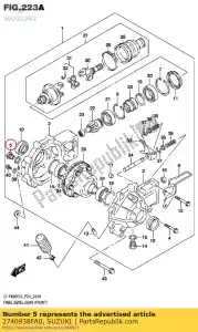 suzuki 2740938FA0 plug - Bottom side