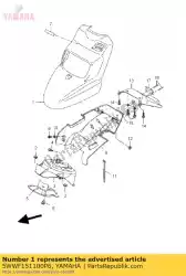 Here you can order the fender front          smx from Yamaha, with part number 5WWF151100P6: