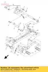 Aquí puede pedir arandela, placa (j10) de Yamaha , con el número de pieza 902010669700: