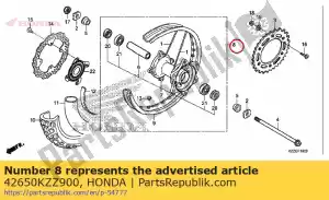 honda 42650KZZ900 geen beschrijving beschikbaar op dit moment - Onderkant