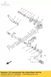 Aqui você pode pedir o shiftpedalassy em Yamaha , com o número da peça 1P6E81100100: