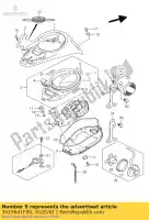 3419641F00, Suzuki, cushion,no.1 suzuki vl volusia  z intruder c800 ue c800c vl800 vl800z vl800c 800 , New