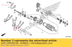 Qui puoi ordinare forcella, cambio centrale da Honda , con numero parte 24212MGSD30: