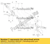 666421, Piaggio Group, transmissão de alavanca de gás aprilia piaggio sport city sport city one sr sr motard typhoon zapc506b zd4cs5,  50 2011 2012 2013 2016 2017 2018 2019 2020 2021 2022, Novo