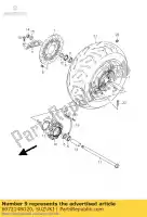 6972148G20, Suzuki, beugel achter ca suzuki vlr intruder c1800 r ru2 touring rt vlr1800r c1800r vlr1800 1800 , Nieuw