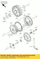 461021030, Kawasaki, varilla, embrague z250-a4 kawasaki el eliminator estrella gpx gpz gt klr klx tengai zl zx zxr zz r zzr 250 252 305 400 500 550 600 650 1985 1986 1987 1988 1989 1990 1991 1992 1993 1994 1995 1996 1997 1998 1999 2001 2002 2003 2004 2005 2006, Nuevo