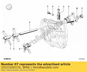 bmw 23221030176 arbusto - Lado inferior