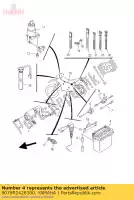 9079R2428300, Yamaha, Batería (yb3l-b) yamaha dt xt 125 350 1986 1987 1988 1989 1990 1991 1992 1993 1994 1995 1996 1997 1998 1999 2000 2002, Nuevo