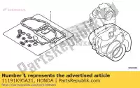 11191K95A21, Honda, gasket crankcase honda crf250r 250 , New