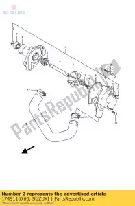 suzuki 1749116700 brak dost?pnego opisu - Dół