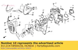 Aqui você pode pedir o tampa, interior superior * nha48m * (nha48m quasar prata metálico) em Honda , com o número da peça 81131KTW900ZB: