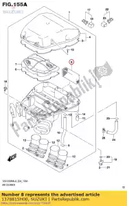 suzuki 1378815H00 filtr, odpowietrznik - Dół