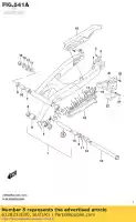 6128232E00, Suzuki, spacer, swgarm p suzuki xf freewind u dr  seu se xf650 dr650se 650 , Nuovo